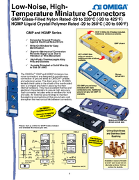 Thumbnail of document Data Sheet - HGMP Low-Noise High Temperature Miniature Thermocouple Connectors